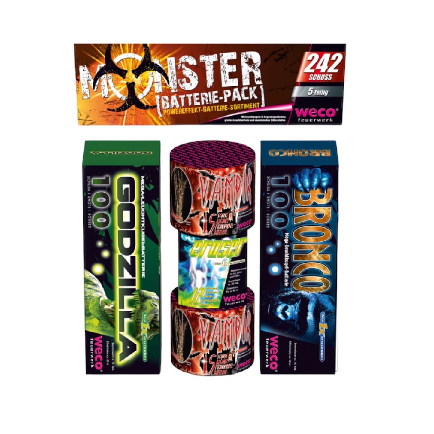 Monster Batterie Pack 242 Schuss