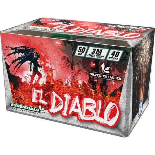 El Diablo, Fontänen- Batterie 50 Sek